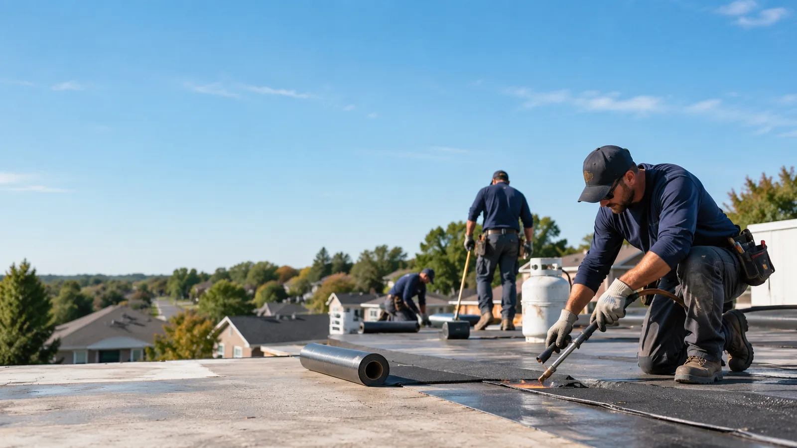Flat Roof Leak Repair providers in Triumph, IL
